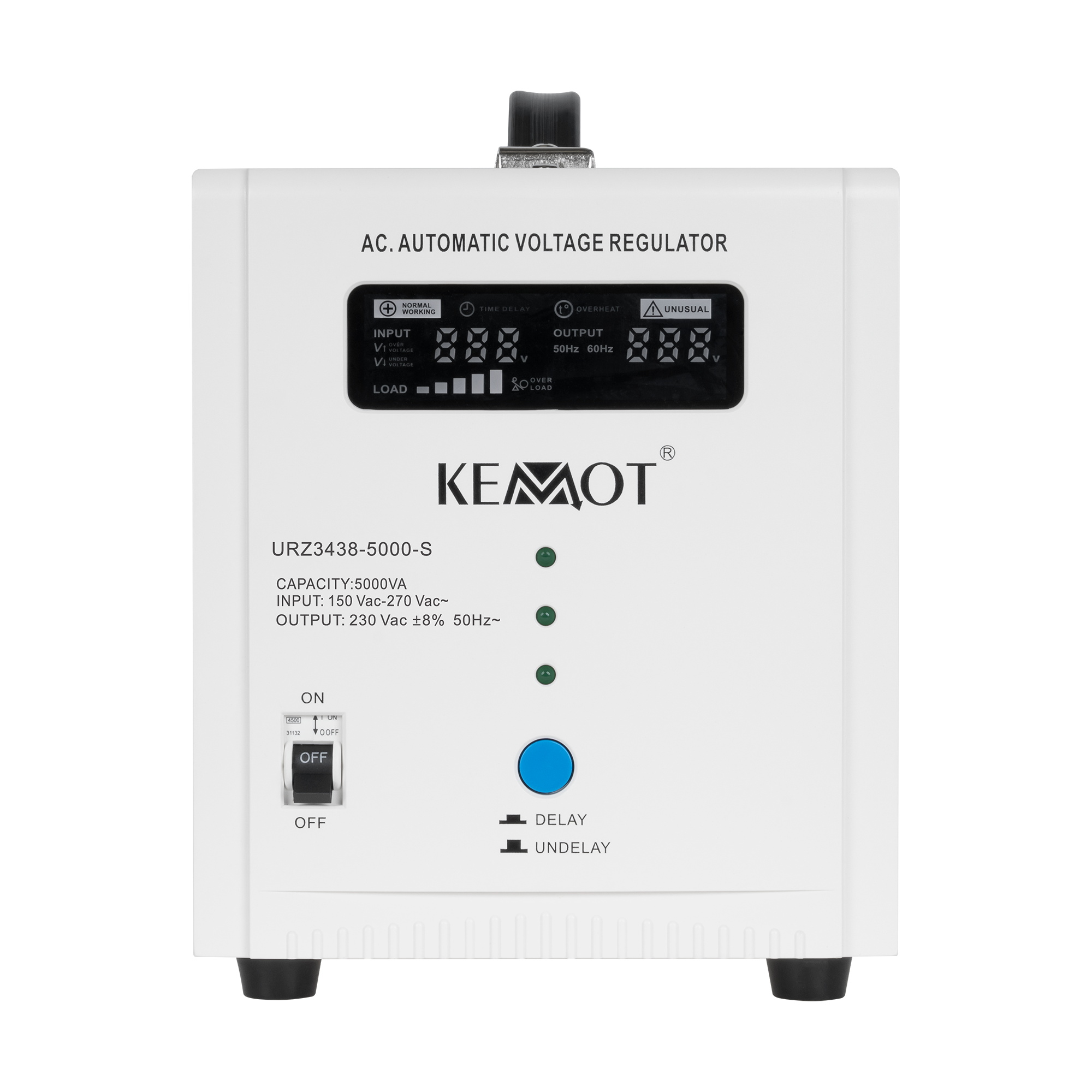 Automatski stabilizator napona KEMOT SER-5000-S 5000 VA, 230 V, ±8%-2