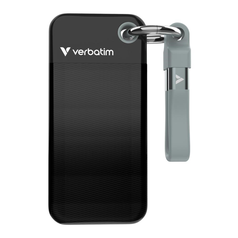 SSD VERBATIM Pocket 2TB USB-C 3.2 Gen 2 (Crna/Siva)-5