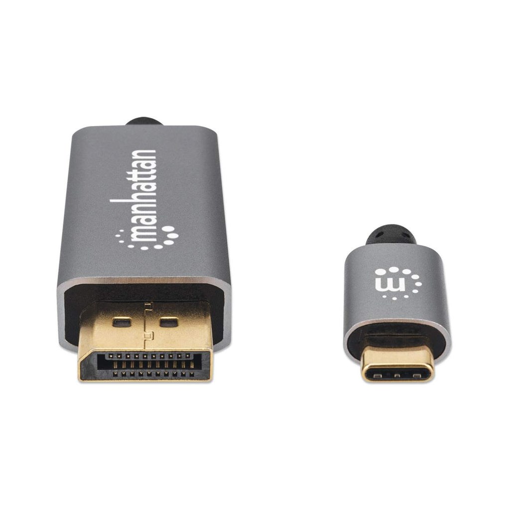 Adapter MANHATTAN 8K@60Hz USB-C auf DisplayPort 1.4 (2 m, 60 Hz, CE, RoHS, FCC)-2