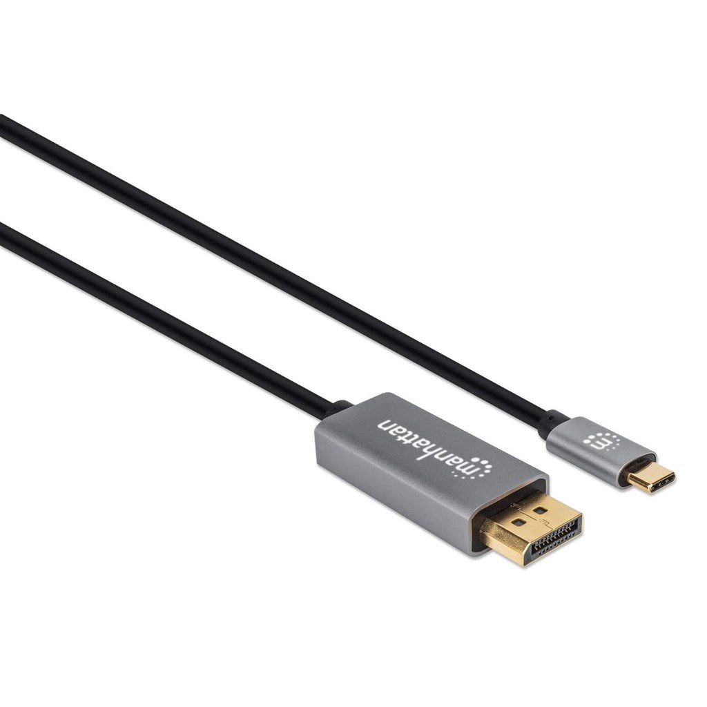 Adapter MANHATTAN 8K@60Hz USB-C auf DisplayPort 1.4 (2 m, 60 Hz, CE, RoHS, FCC)-1