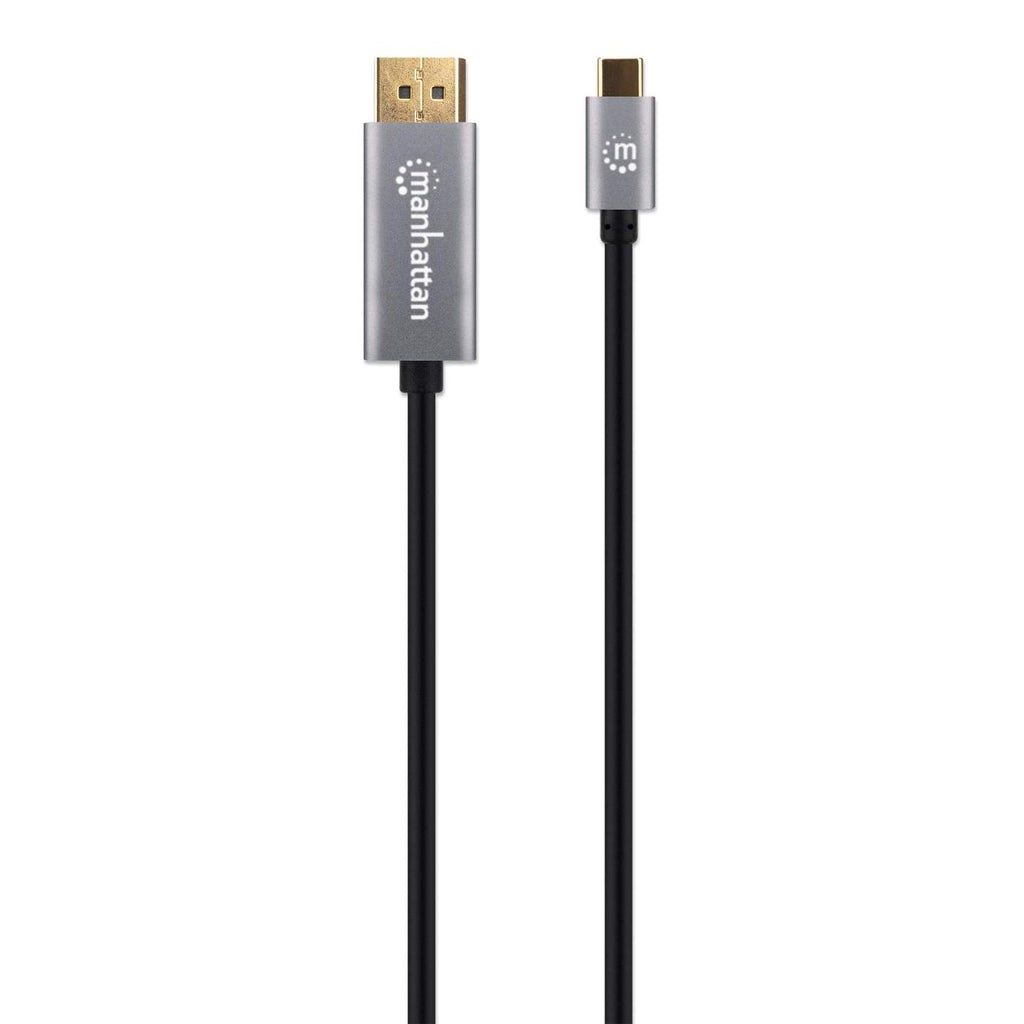 Adapter MANHATTAN 8K@60Hz USB-C auf DisplayPort 1.4 (2 m, 60 Hz, CE, RoHS, FCC)-3