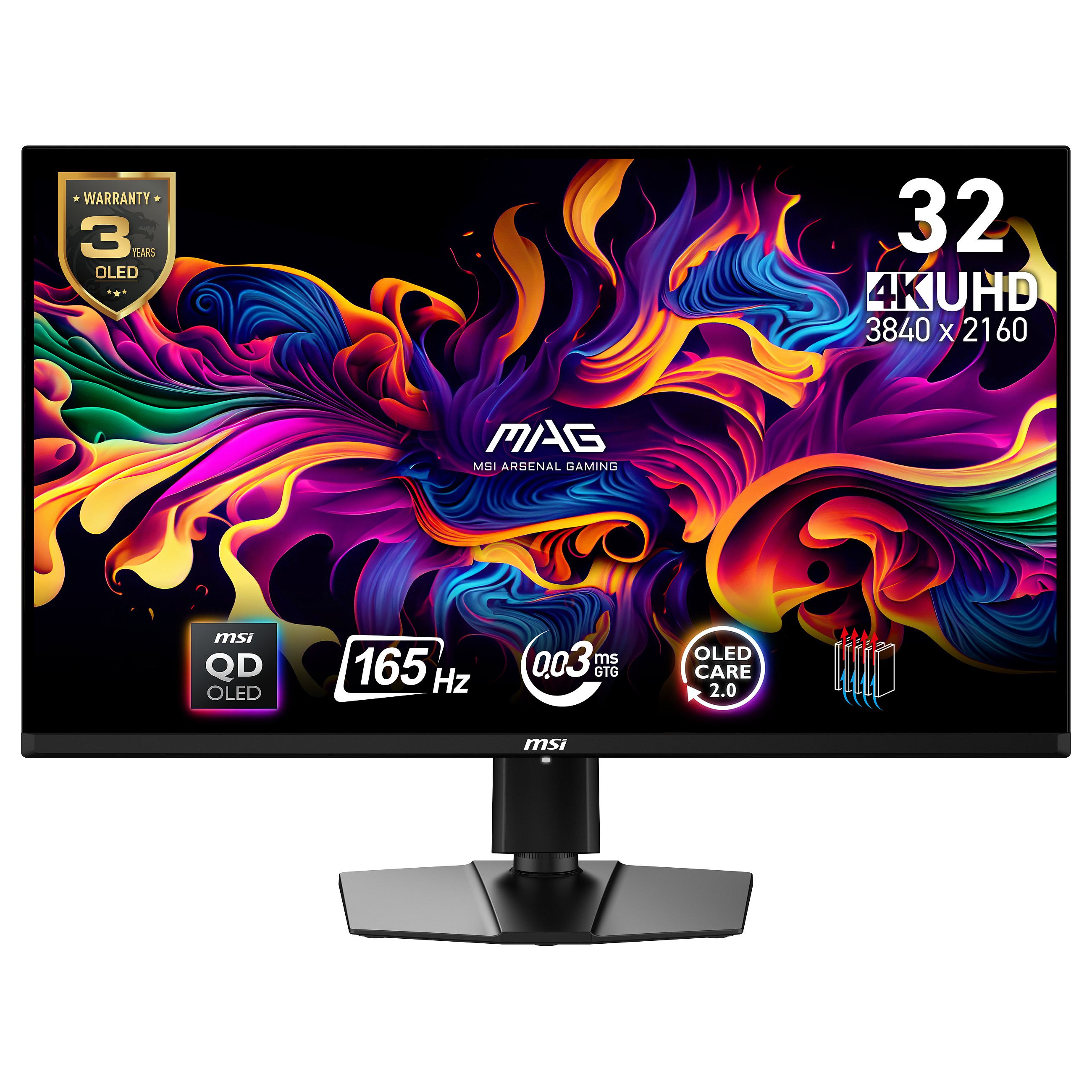 Monitor MSI MAG 321UP (31.5", 3840 x 2160, QD-OLED, 165 Hz, 1 ms, 178°, 15000001)-4