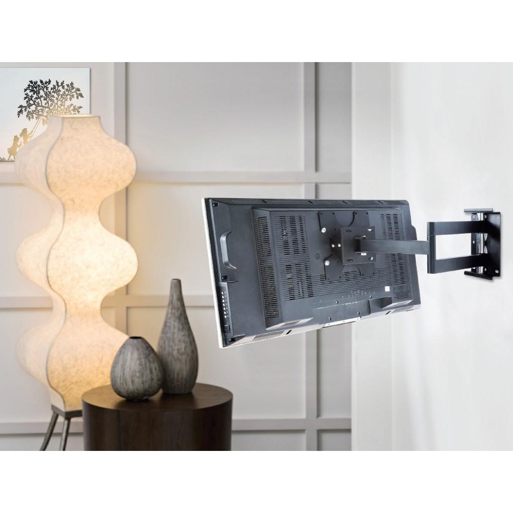 Techly Wandhalterung LCD TV 19"-37" neigbar 2 Gelenke schw.-5