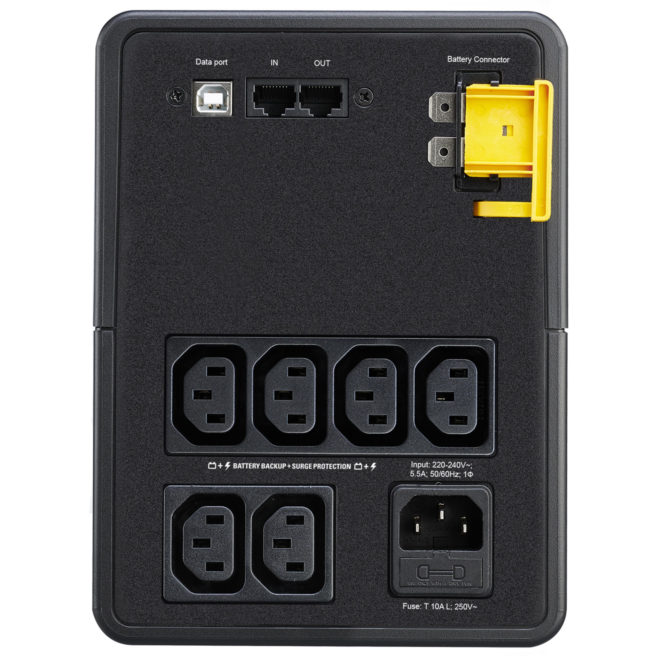 UPS APC Back-UPS 1200VA Tower 230V 6x IEC C13 outlets AVR-1