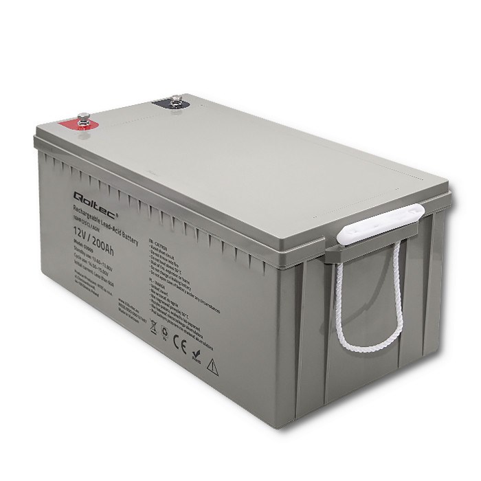 Qoltec 53069 AGM battery | 12V | 200Ah | max. 3000A-7