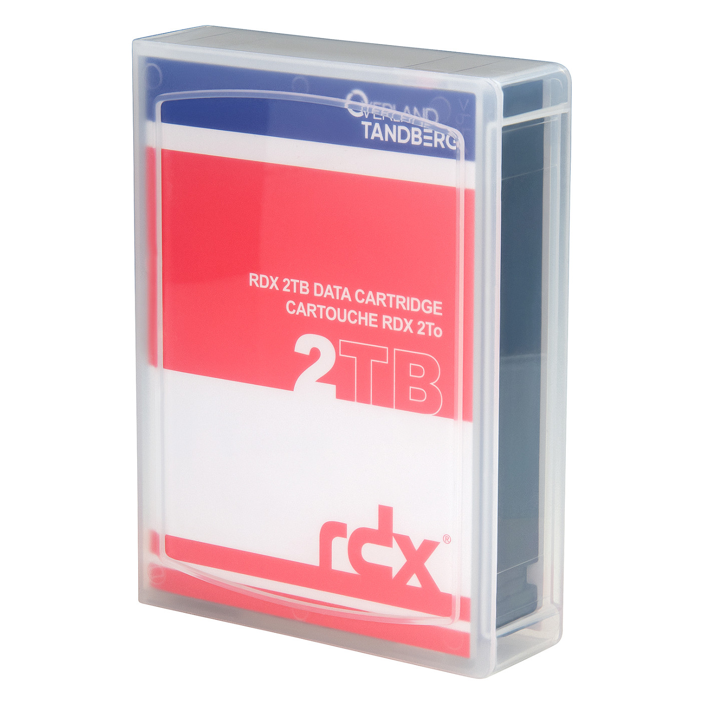 HDD OVERLAND-TANDBERG RDX 2TB CARTRIDGE (transfer rate 150 MB/s, native capacity 2 TB, seek time 15 ms, mean time between failures 550000 h)-1