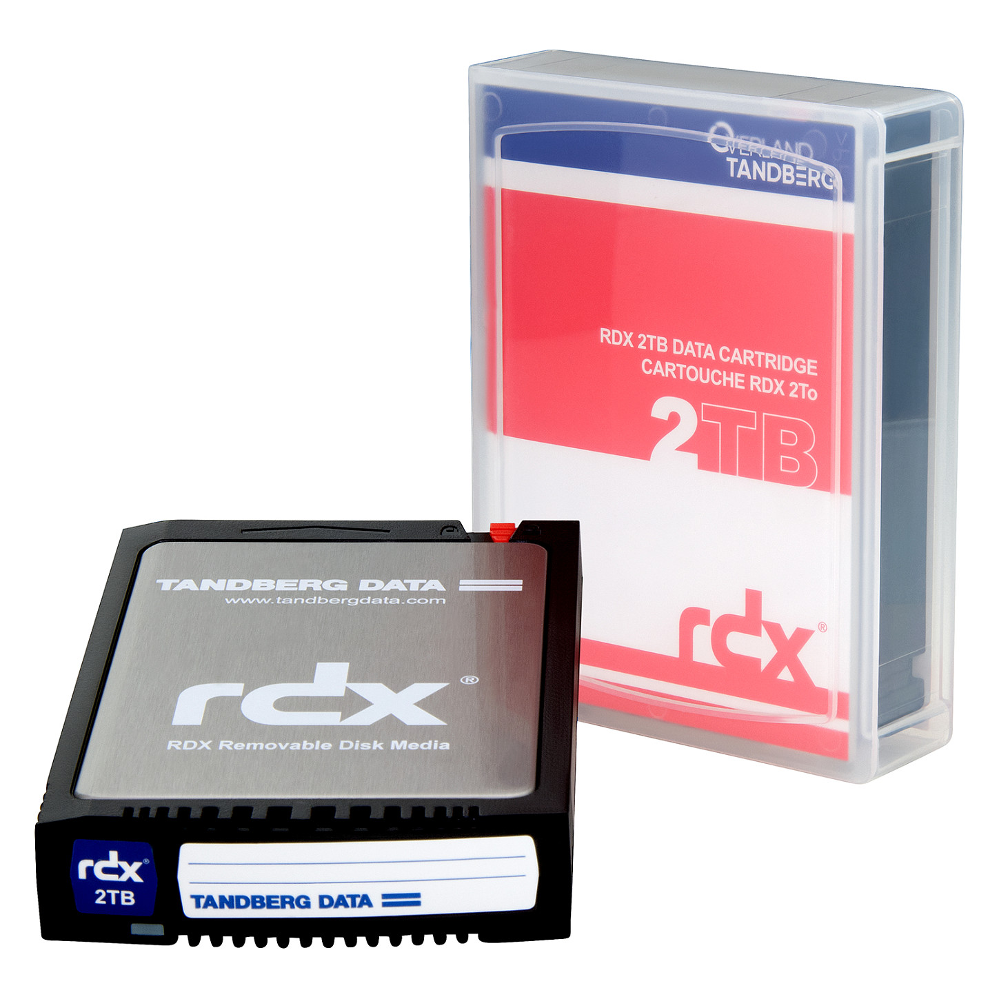 HDD OVERLAND-TANDBERG RDX 2TB CARTRIDGE (transfer rate 150 MB/s, native capacity 2 TB, seek time 15 ms, mean time between failures 550000 h)-2