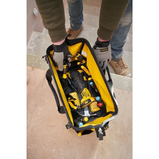 Torba za alat STANLEY FatMax Pro-Stack FMST1-80149 (600 denier, vodootporna baza, modularna)-0