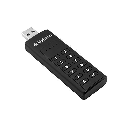 USB Stick VERBATIM 3.2 Typ A Keypad Secure Drive AES 128GB-1