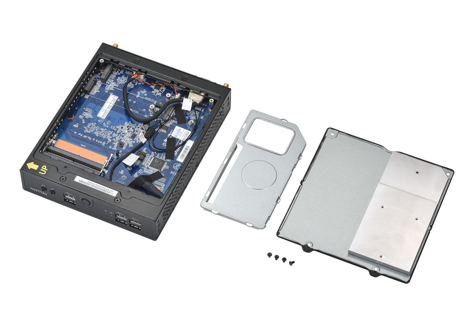 Barebone računalo SHUTTLE DS50U5 (Intel Core i5-1335U, bez RAM/SSD)-2