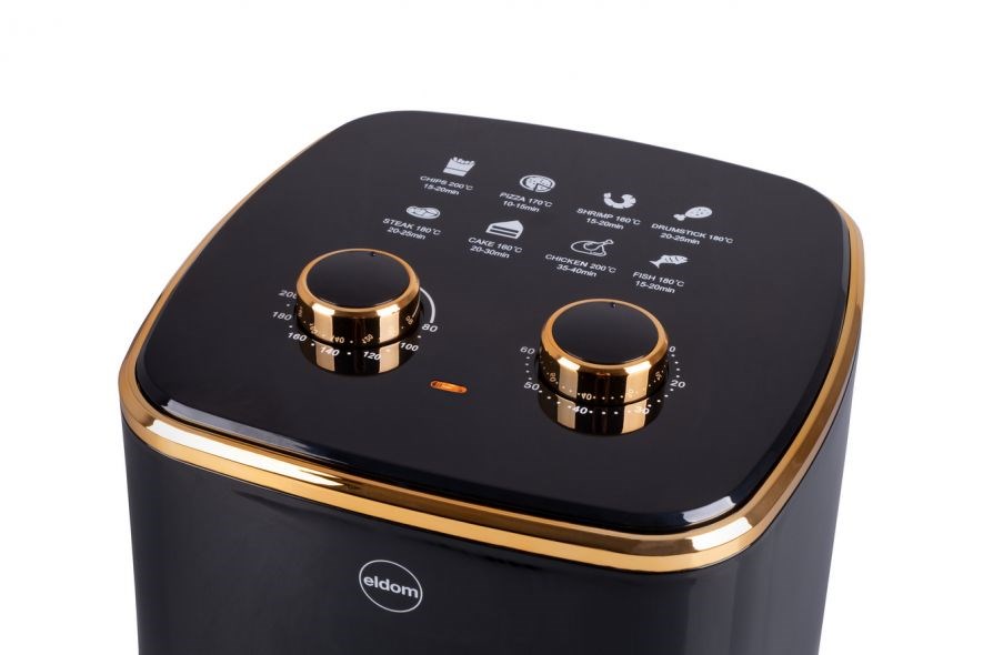 Friteza bez ulja ELDOM FRITTA (5.0 l, podesiva temperatura, sat, 1500 W)-4