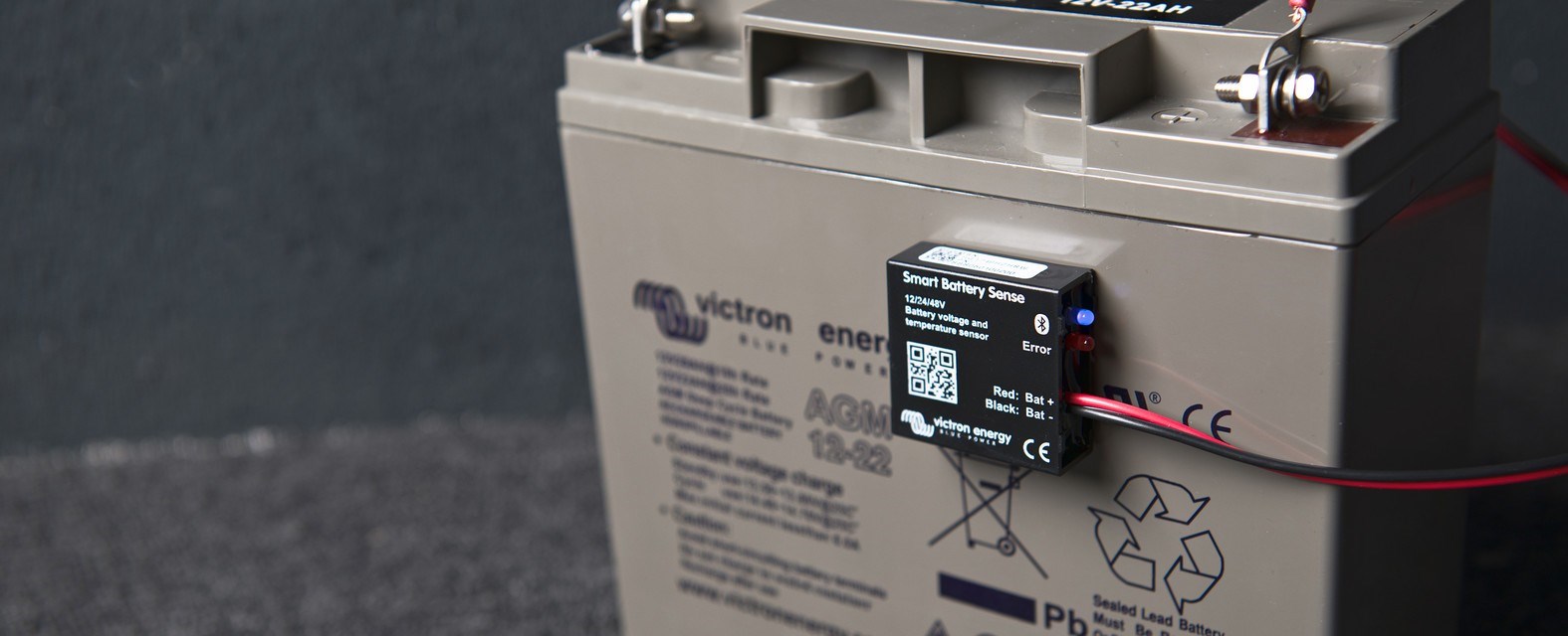 Bežični senzor za mjerenje napona i temperature baterije VICTRON ENERGY Smart Battery Sense-0