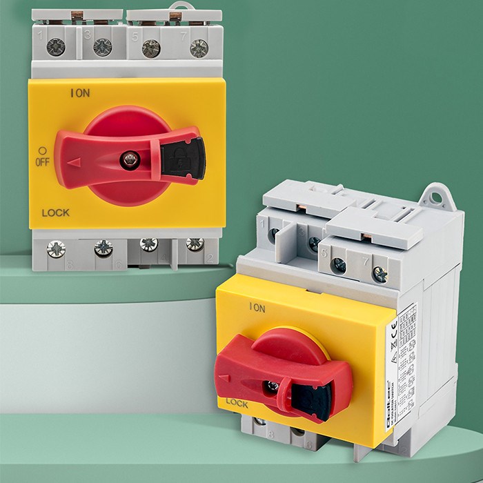 Qoltec 52611 DC isolator with locking function | Main switch | 1200V | 32A | 8kV | 4P-14