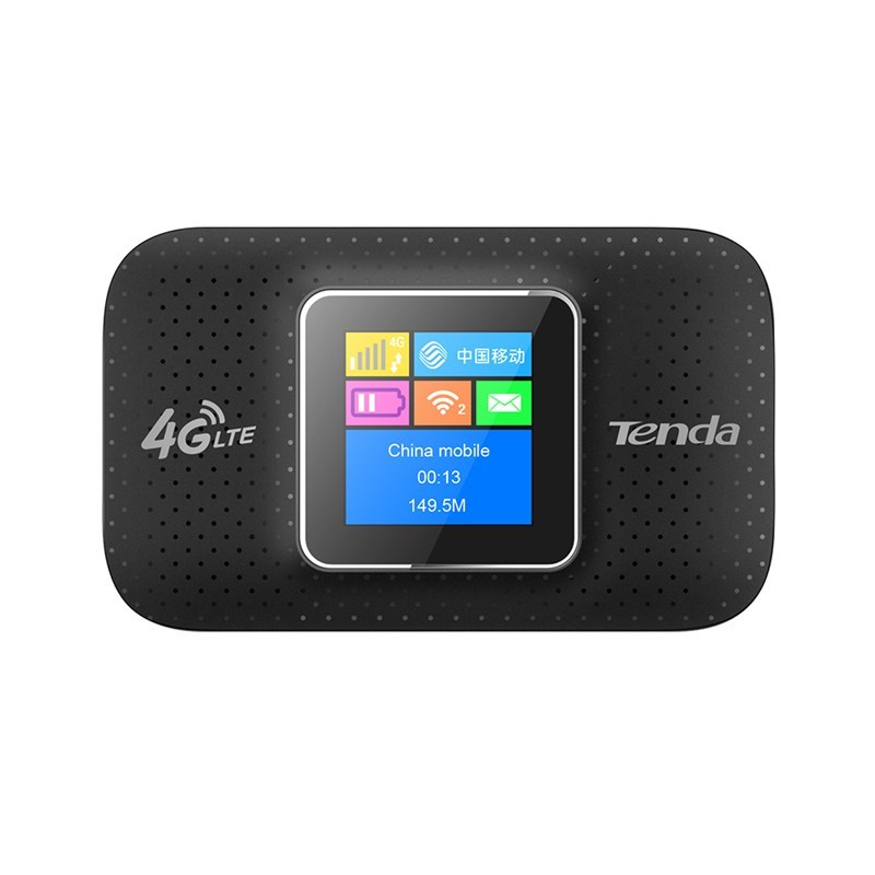 Tenda 4G185 V2.0 wireless router Single-band (2.4 GHz) 3G 4G Black-1