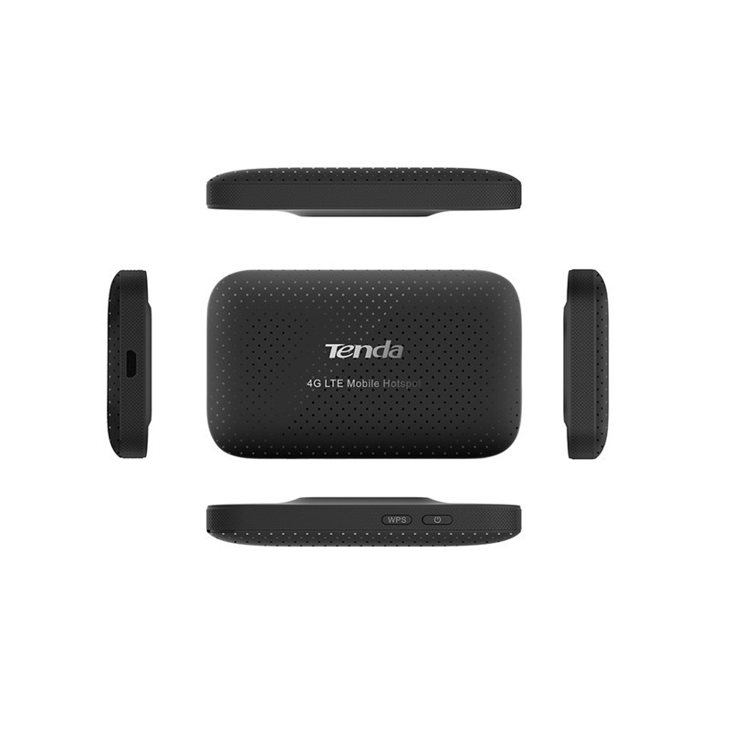Tenda 4G185 V2.0 wireless router Single-band (2.4 GHz) 3G 4G Black-4