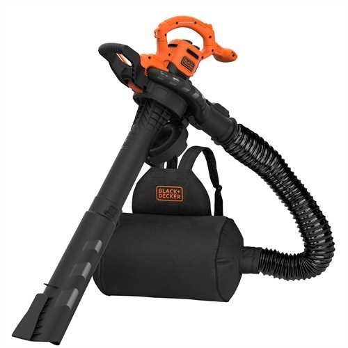Vrtne usisavač/puhač/razbijač BLACK&DECKER 3-u-1 (Snaga 2900W, Brzina zraka 390km/h, Kapacitet vreće 55L, Narančasta)-14