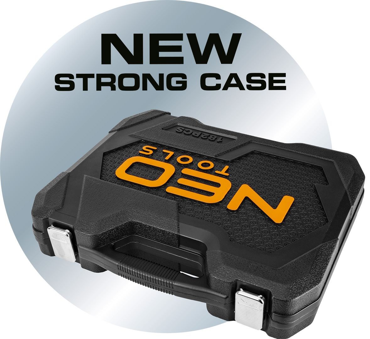 Set nasadnih ključeva NEO TOOLS Energy+ (1/4", 1/2", 110 kom., CrV)-4