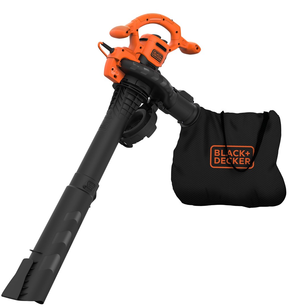 Puhalica za lišće BLACK&DECKER BEBLV260-QS (Snaga 2600 W, Brzina zraka 315 km/h, Kapacitet vreće 40 L, Narančasta)-14