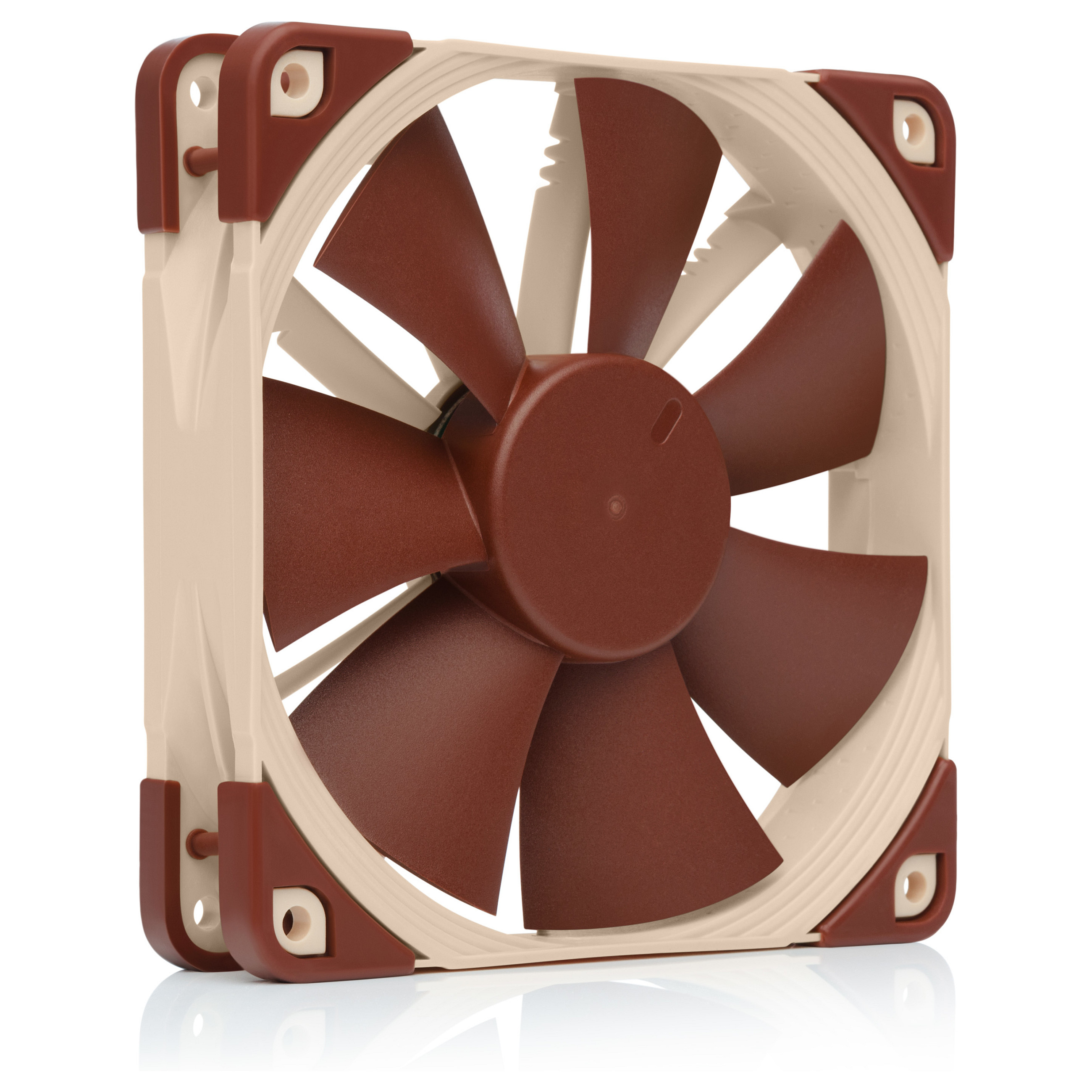 Ventilator za računalno kućište NOCTUA NF-F12 (12 cm, Bež, Smeđa)-0