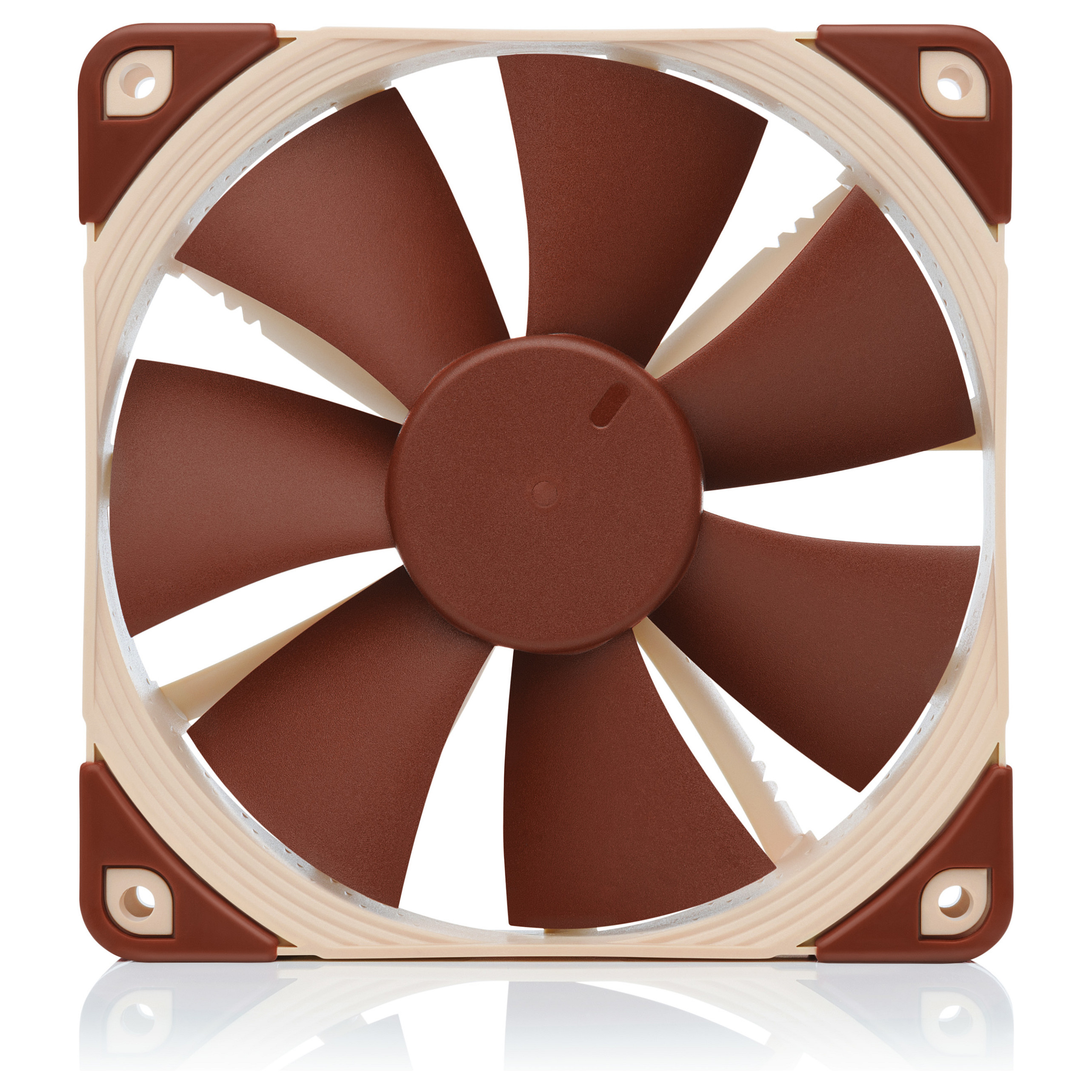 Ventilator za računalno kućište NOCTUA NF-F12 (12 cm, Bež, Smeđa)-2