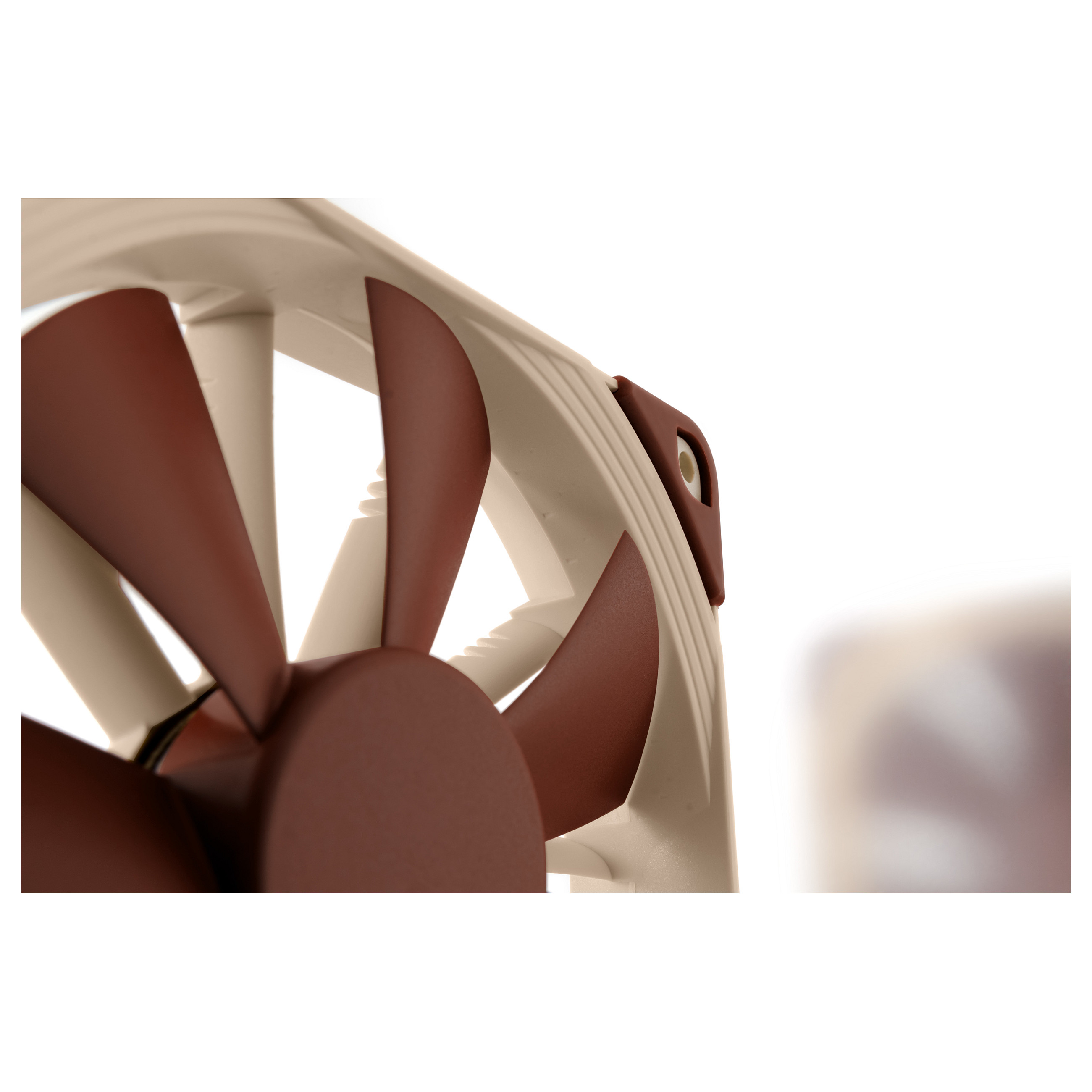 Ventilator za računalno kućište NOCTUA NF-F12 (12 cm, Bež, Smeđa)-4