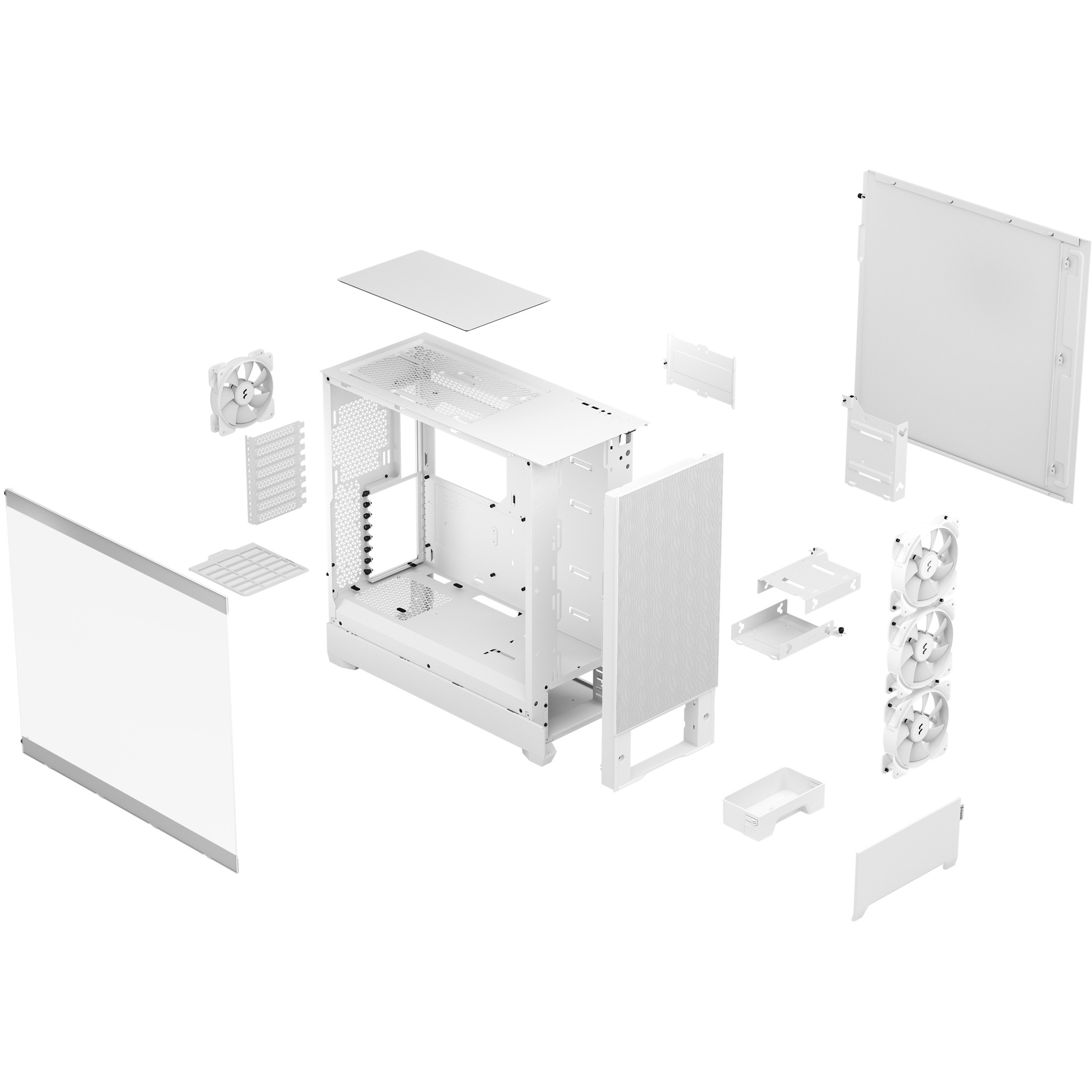 PC kućište FRACTAL DESIGN Pop XL Air Tower White-3