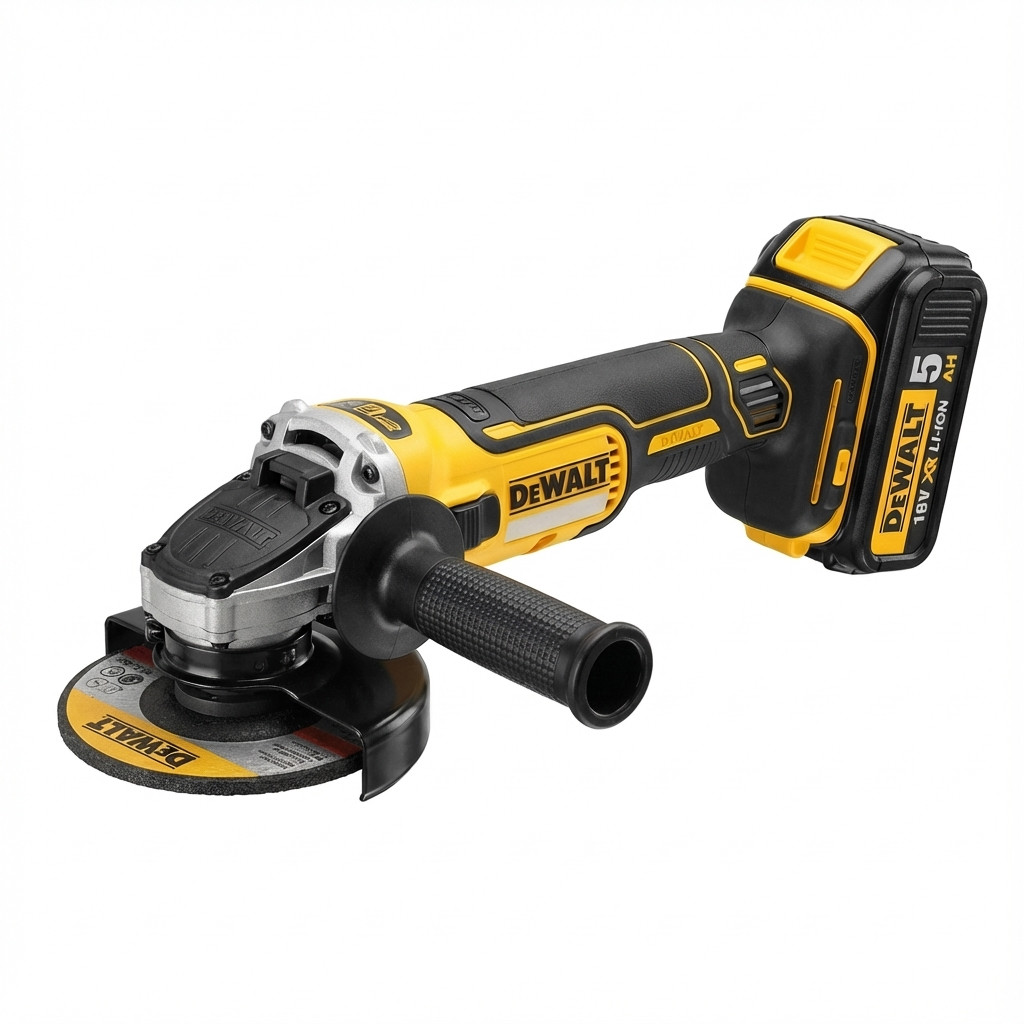 Kutna brusilica DEWALT DCG405P3 18V, s baterijama i punjačem-0