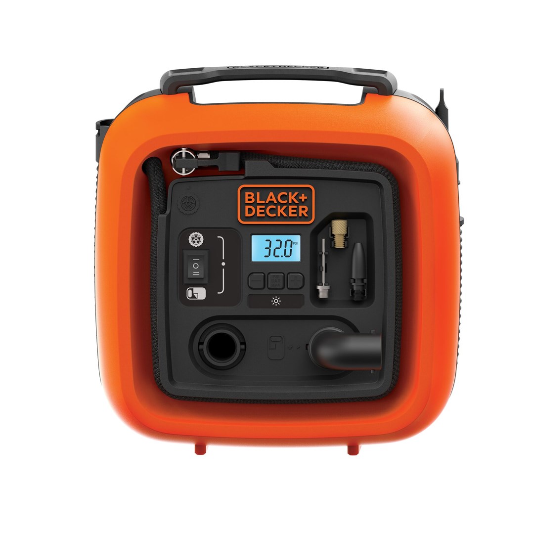 Kompresor za zrak BLACK&DECKER ASI400-XJ (Kapacitet usisavanja 160 l/min, Maksimalni radni tlak 11 bar, Ugrađeni displej)