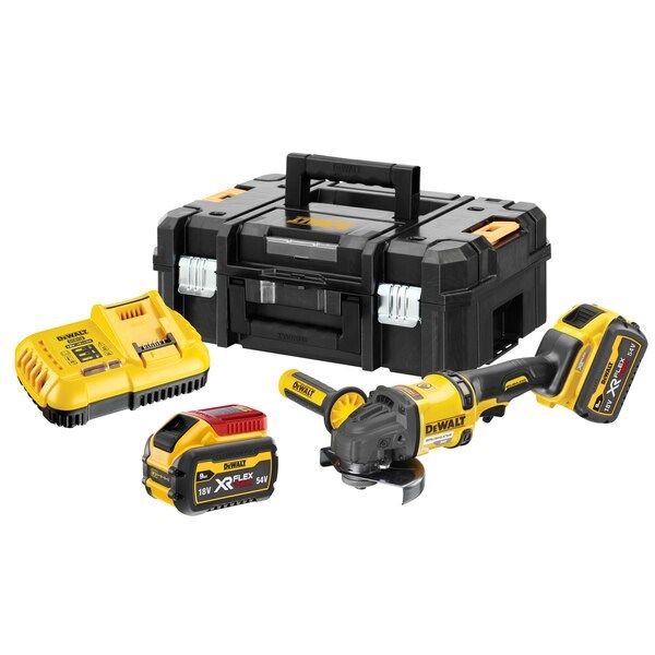 Kutna brusilica DEWALT DCG418X2-QW 125mm 54V FlexVolt (2x9Ah)-2