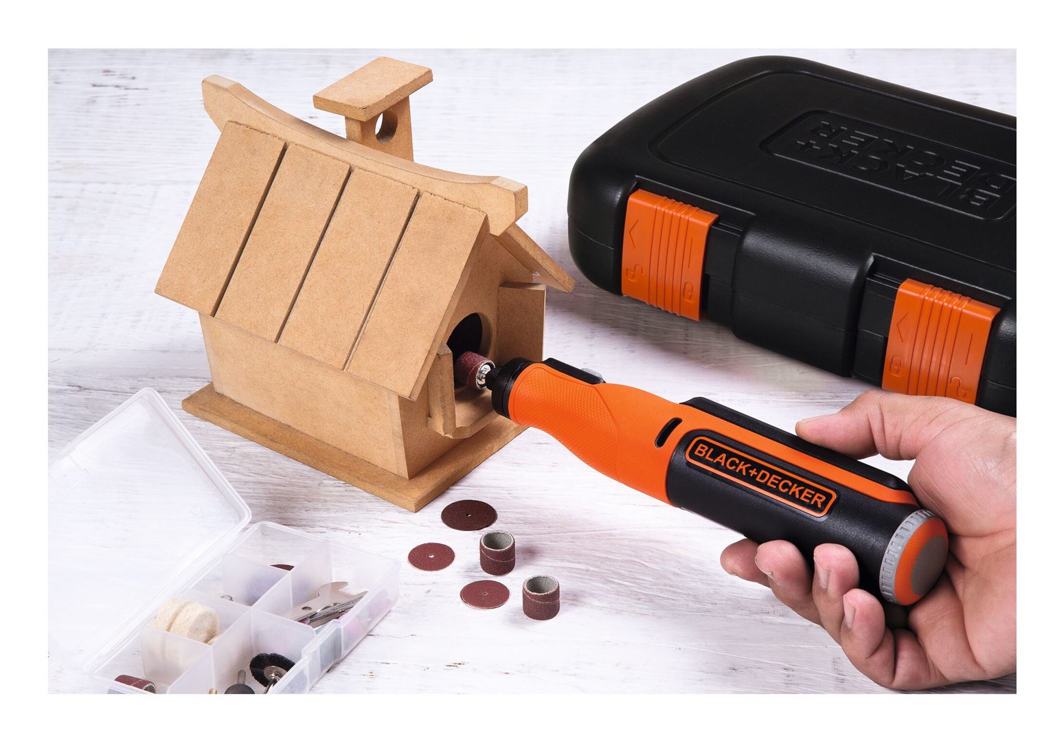 Višenamjenski alat BLACK&DECKER BCRT8IK (8V, 52 dodatka)-14