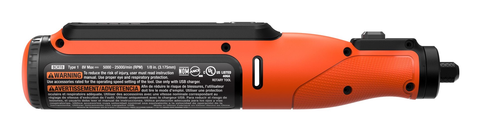 Višenamjenski alat BLACK&DECKER BCRT8IK (8V, 52 dodatka)-15