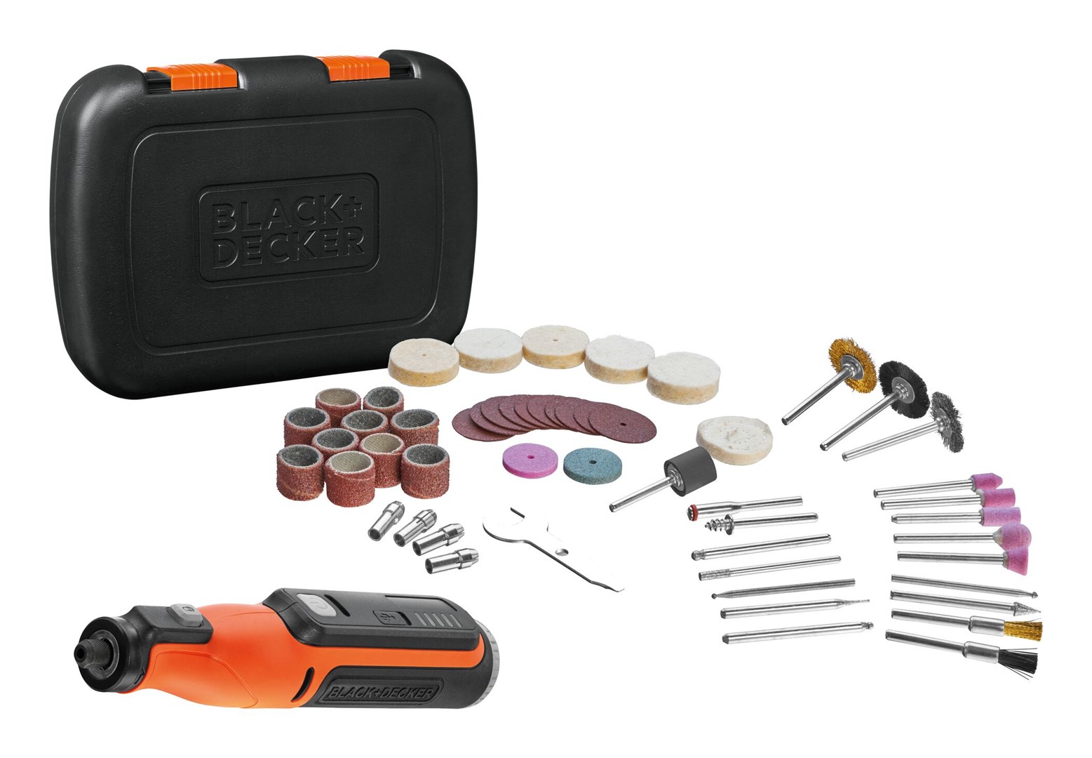Višenamjenski alat BLACK&DECKER BCRT8IK (8V, 52 dodatka)-0