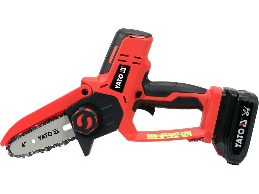 Lančana pila YATO 18V 4" 1x2.0Ah (18V, 4 inča, 1x2.0Ah baterija)-1