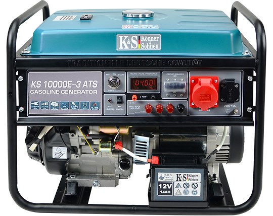 Benzinski generator KÖNNER & SÖHNEN KS 10000E-3 ATS (7.5kW, 230/400V)-1