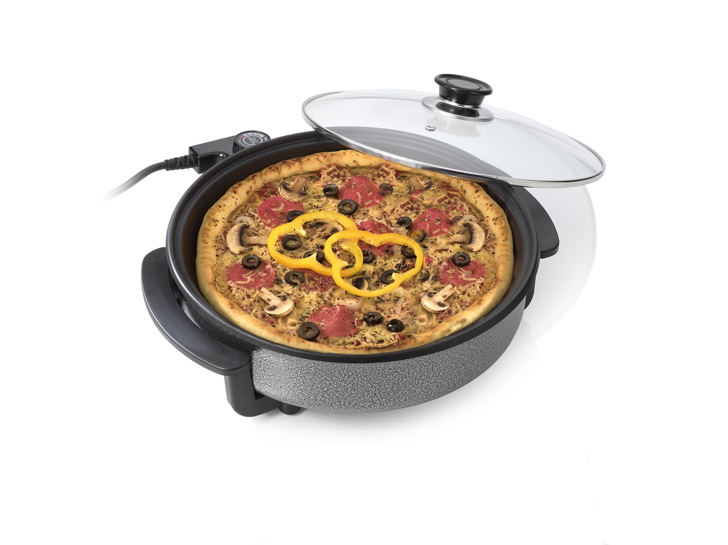 Tristar | Multifunctional grill pan | PZ-2963 | Diameter 30 cm | Black | Fixed handle-13