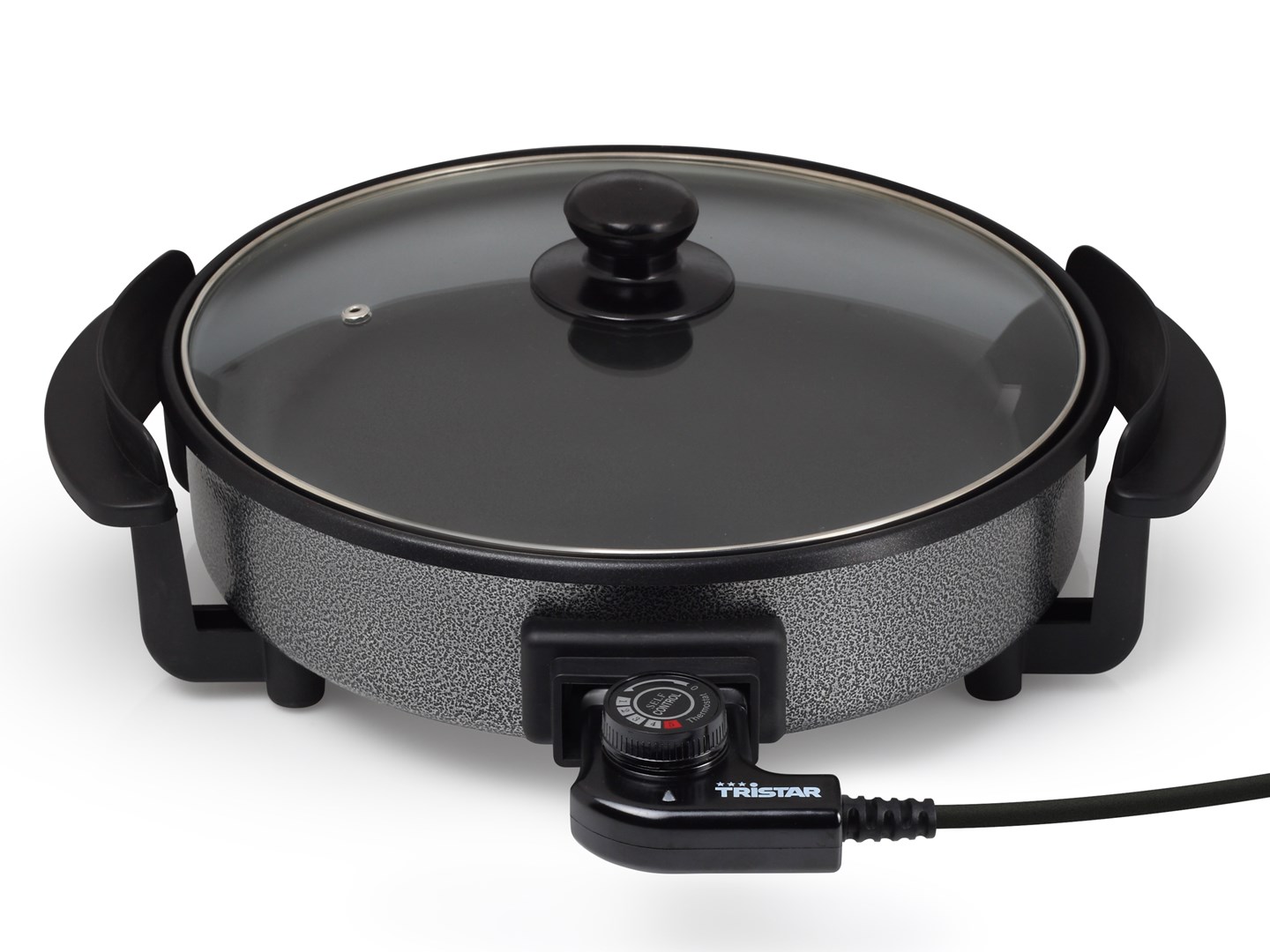 Tristar | Multifunctional grill pan | PZ-2963 | Diameter 30 cm | Black | Fixed handle