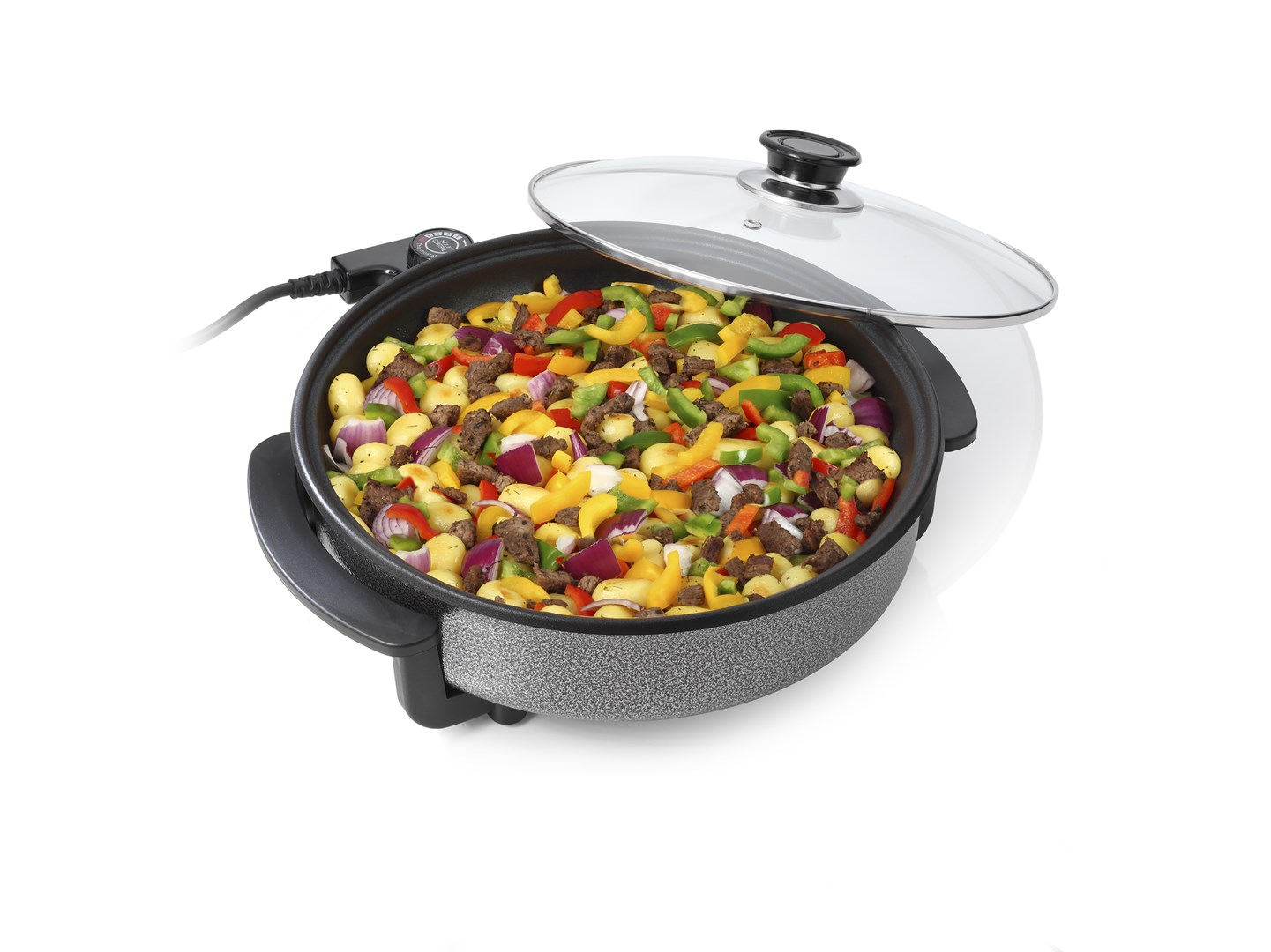 Tristar | Multifunctional grill pan | PZ-2963 | Diameter 30 cm | Black | Fixed handle-10