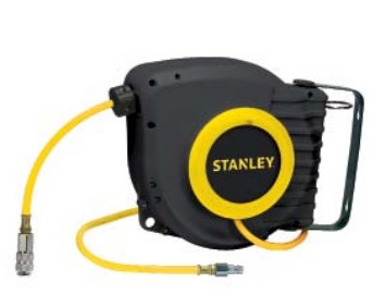 Hose reel STANLEY PNEUMATIC HOSE 6.5x10mm 9m (dužina crijeva 9 m, maksimalni ulazni tlak 12 bar)
