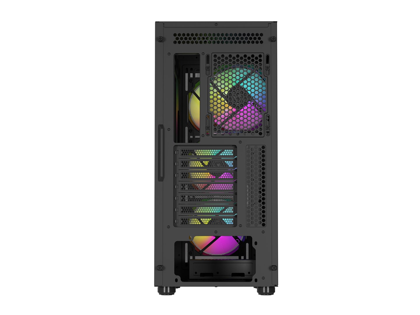 Kućište za računalo GENESIS DIAXID 605 ARGB (Midi Tower, USB-C, prozor, crno)-7
