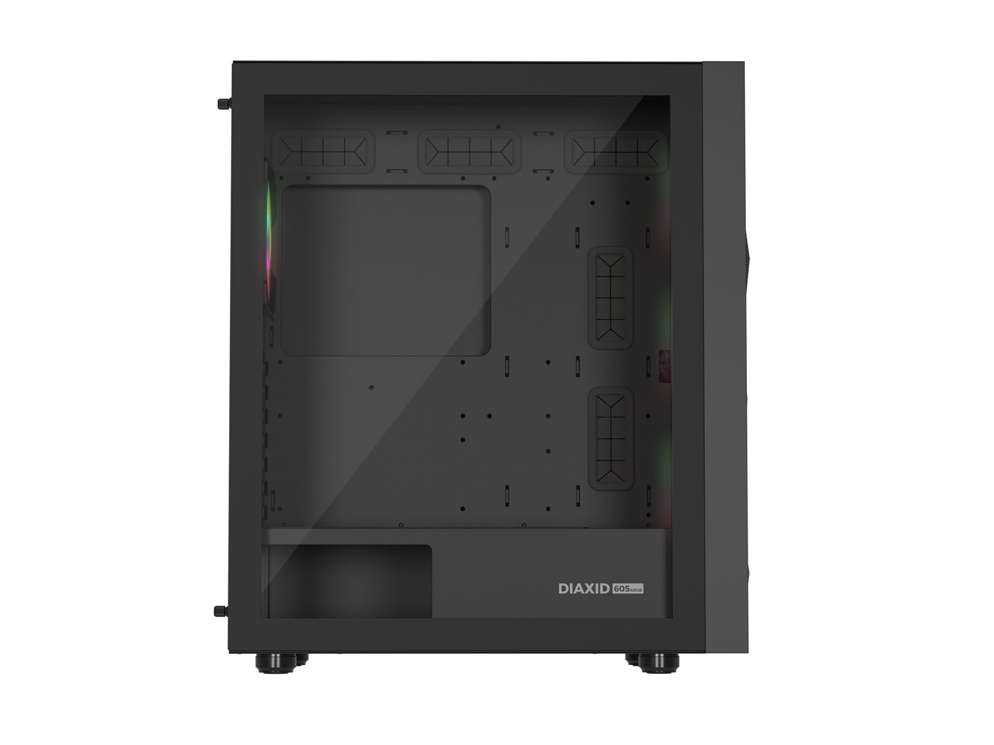 Kućište za računalo GENESIS DIAXID 605 ARGB (Midi Tower, USB-C, prozor, crno)-6
