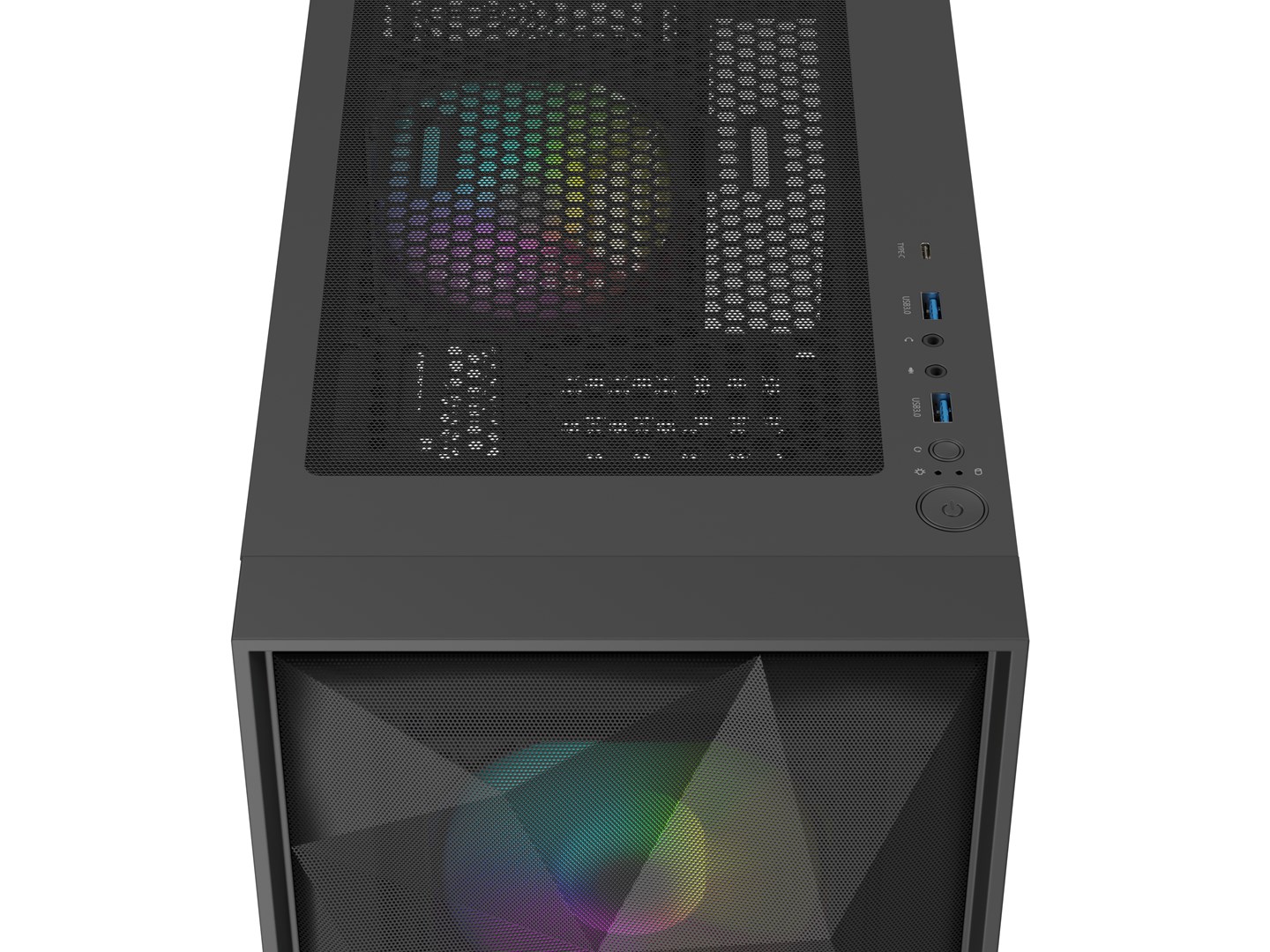 Kućište za računalo GENESIS DIAXID 605 ARGB (Midi Tower, USB-C, prozor, crno)-11