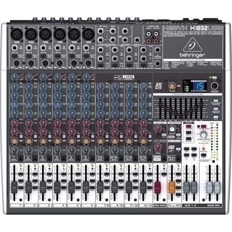 Audio mikser BEHRINGER XENYX X1832USB (18 kanala, USB)-1
