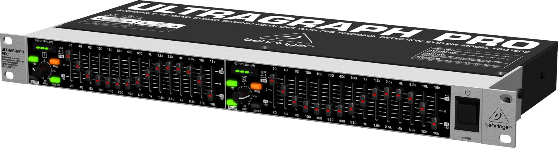 Audio equalizer BEHRINGER FBQ1502-3