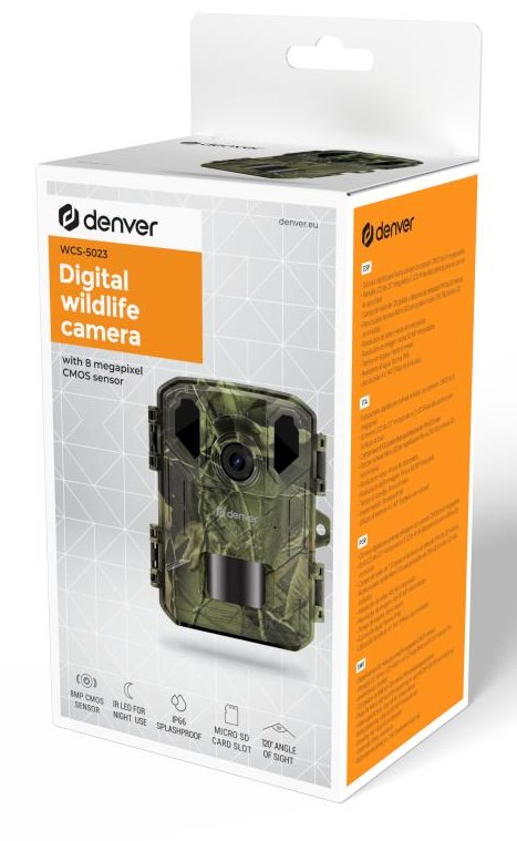 Lovačka kamera DENVER WCS-5023 (Wi-Fi, 5MP CMOS, Full HD, IP65, 0.3s okidanje)-0