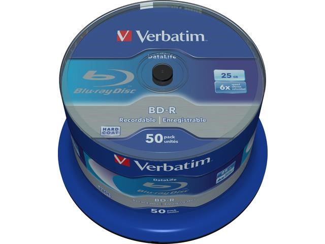 BD-R medij VERBATIM DataLife 25GB 6x (50 komada vreteno)-3