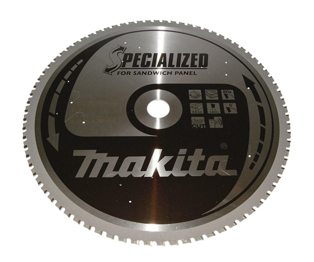 List kružne pile MAKITA B-33562 Specialized 355x30mm (80 zuba, za sendvič panele)