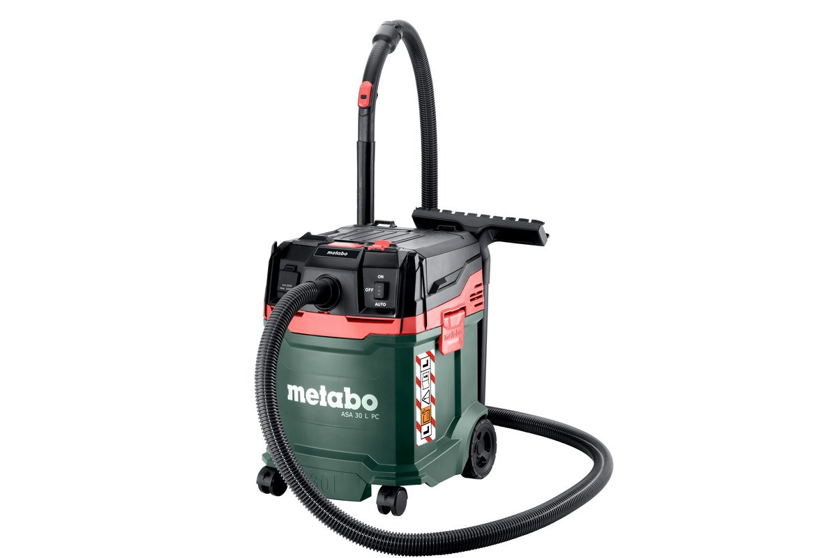 Univerzalni usisavač METABO ASA 30 L PC (spremnik 30 l, 4200 l/min, 225 hPa, crijevo Ø 32 mm, 3,2 m)