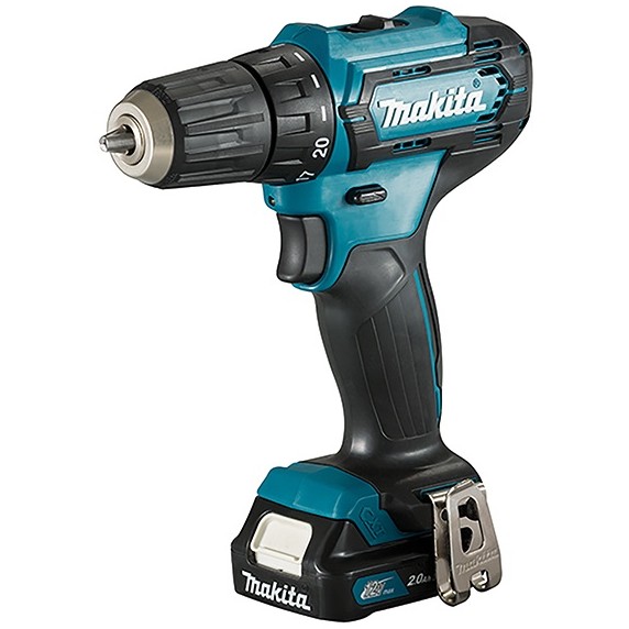 Odvijač MAKITA DF333DSAE 12V CXT, 1700 o/min, 2x2.0Ah, kofer