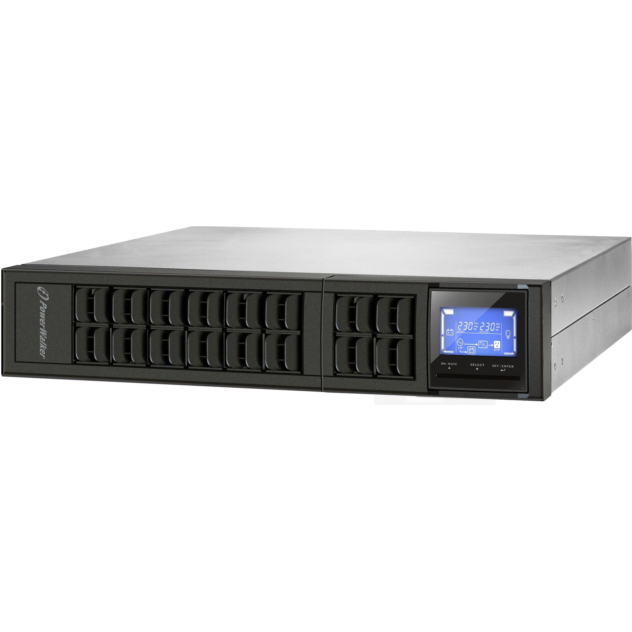 UPS PowerWalker VFI 2000CRM LCD Double-conversion (Online) 2 kVA 1600 W 4 AC outlet(s)-2