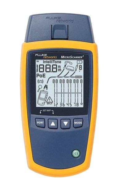 Tester mrežnih kabela FLUKE MicroScanner2 (RJ11, RJ45, Coax, IntelliTone)-0